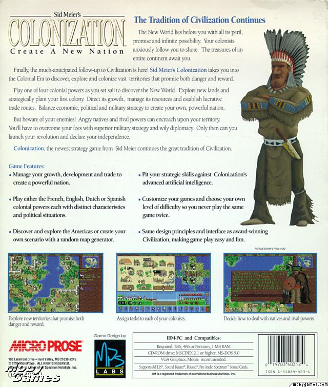 Colonization Game Cover