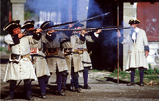 French Infantry at Louisbourg